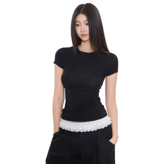chic hollow-out tops