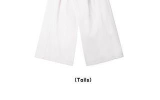 white baggy pants