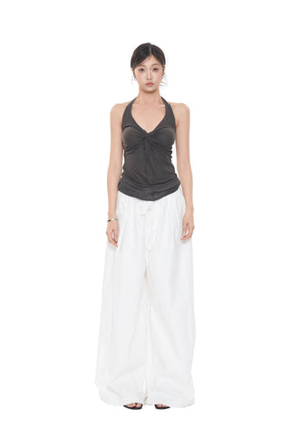 white baggy pants