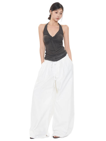 white baggy pants