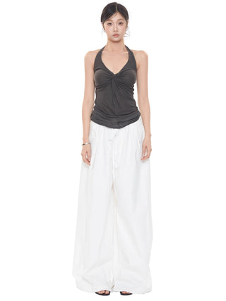white baggy pants