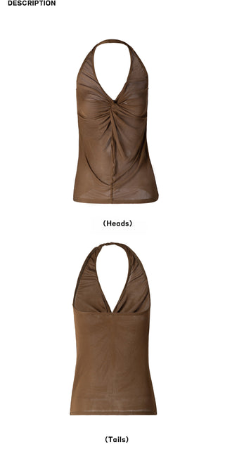 niche sexy halter tops