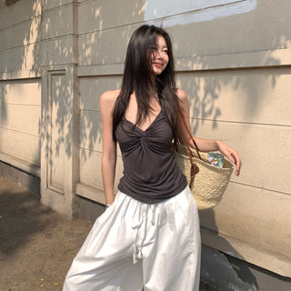 niche sexy halter tops