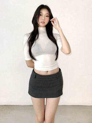 see-through white Top