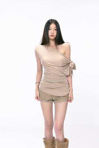 strapless shoulder top