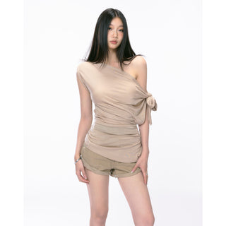 strapless shoulder top