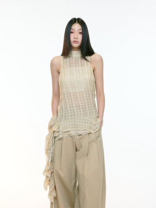 see-through vest top