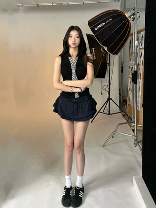 slim sleeveless vest