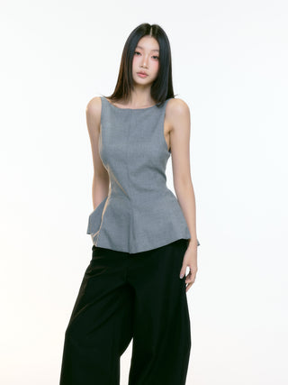 gray camisole top