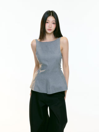 gray camisole top
