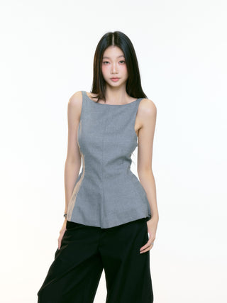 gray camisole top