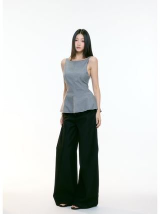 gray camisole top