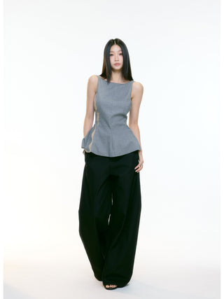 gray camisole top
