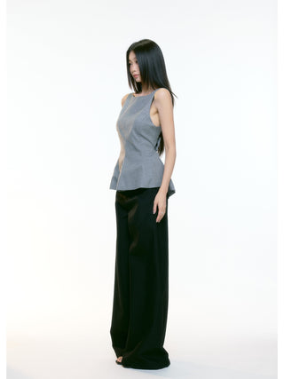 gray camisole top