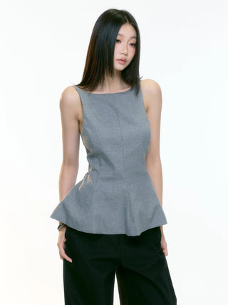gray camisole top