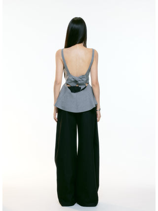 gray camisole top