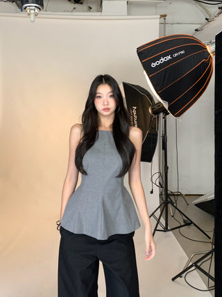 gray camisole top