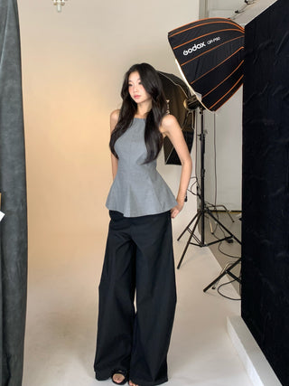 gray camisole top
