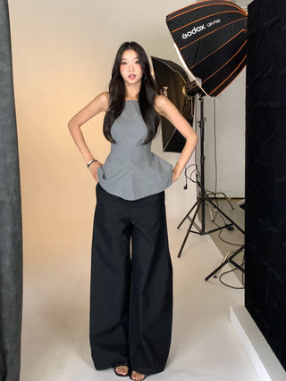 gray camisole top