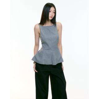 gray camisole top