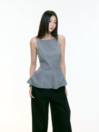 gray camisole top