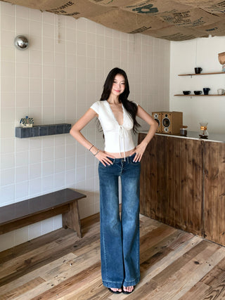 white slim Top 01