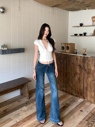 white slim Top 01