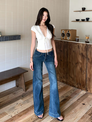 white slim Top 01