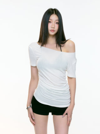 hollow shoulder Top