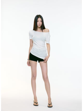 hollow shoulder Top