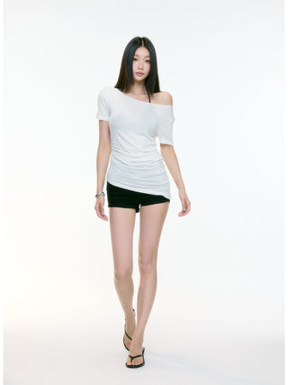 hollow shoulder Top