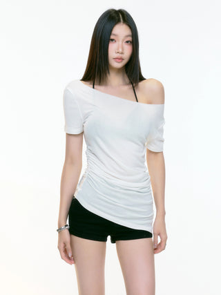 hollow shoulder Top