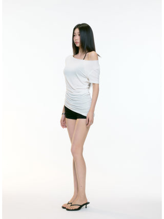 hollow shoulder Top