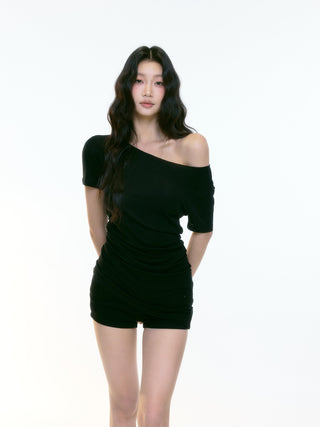 hollow shoulder Top