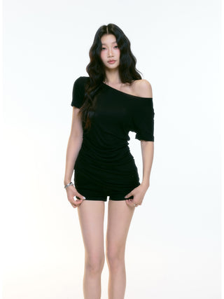 hollow shoulder Top