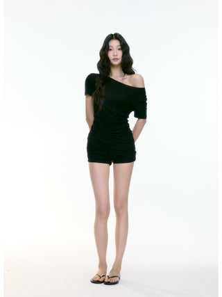 hollow shoulder Top