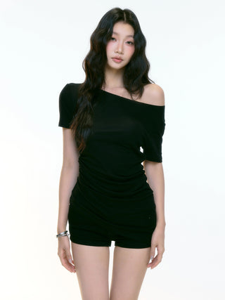 hollow shoulder Top