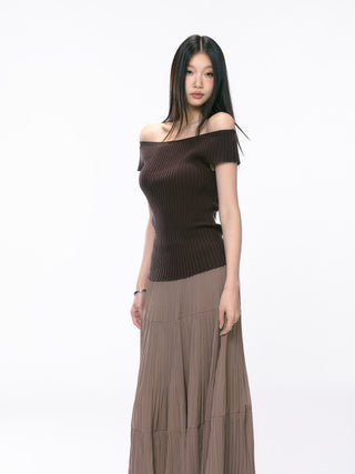 mesh long skirt