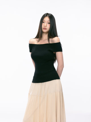mesh long skirt