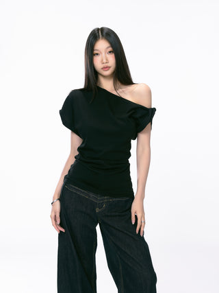 black strapless top