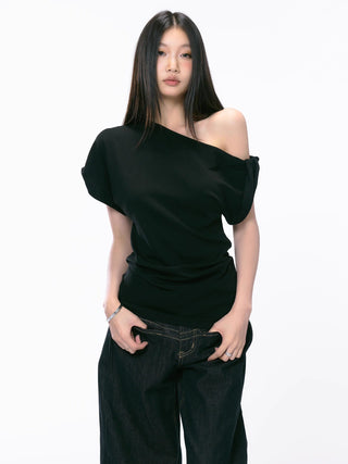 black strapless top