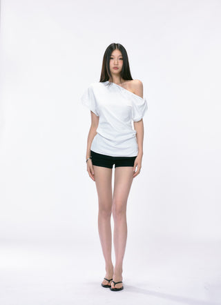 black strapless top