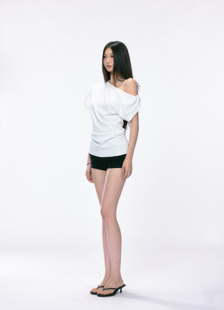 black strapless top