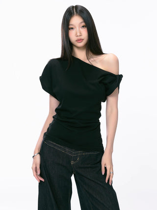 black strapless top
