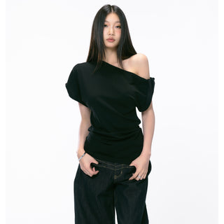 black strapless top