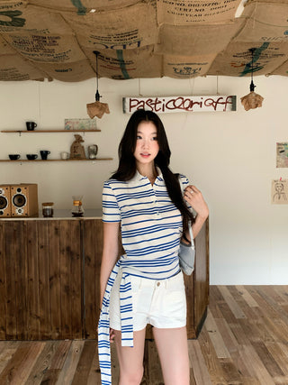 white denim shorts 01