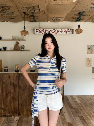 white denim shorts 01