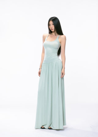 backless sling dress