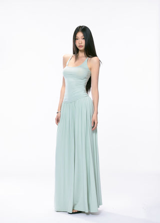 backless sling dress