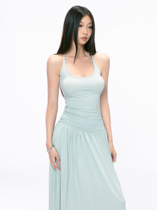 backless sling dress
